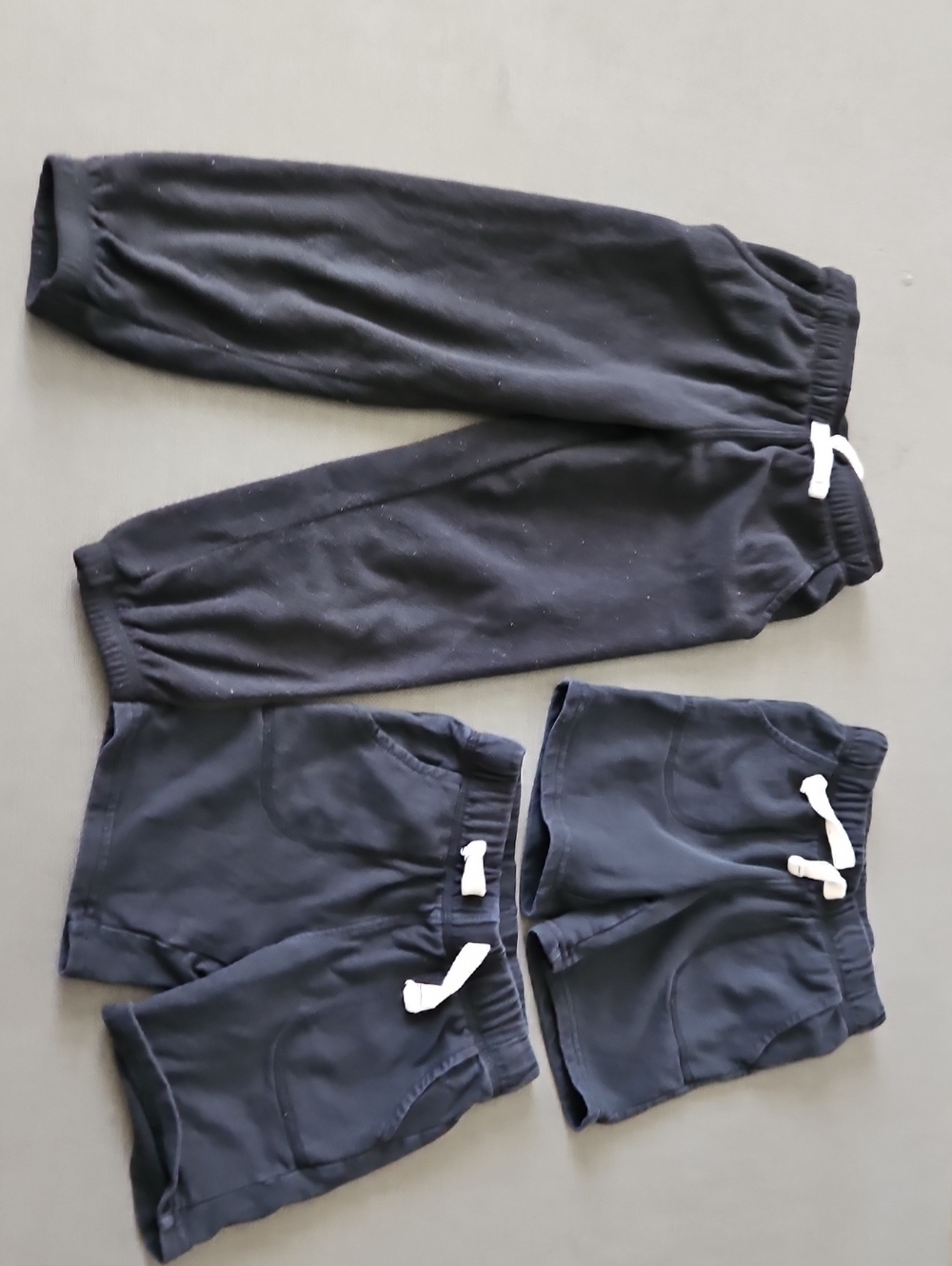 Carter's Black Kids Pull-On - 3 Pack